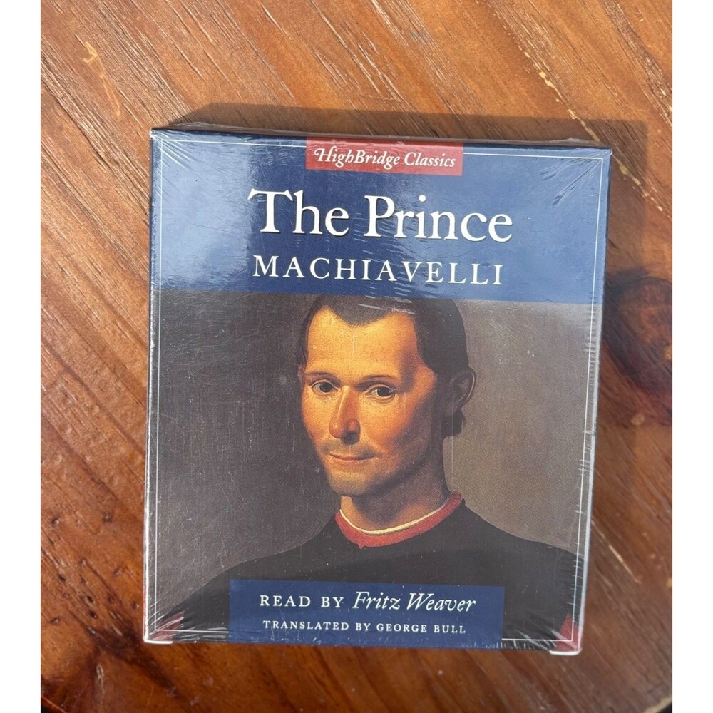 Niccolò Machiavelli the Prince Audio CD New